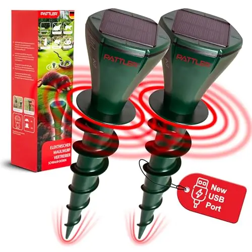 pattler ahuyentador topos solar usb (2