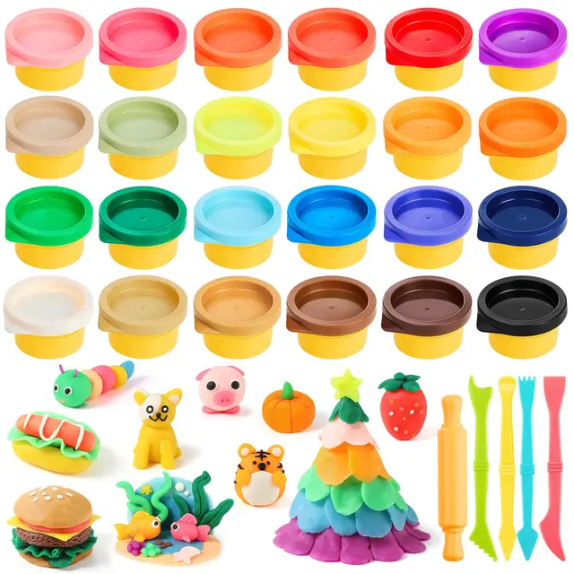 byhano 2210302 set de plastilina 24