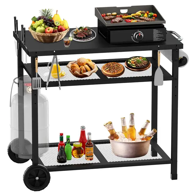 jyiuog bbq-c carrito multifuncional