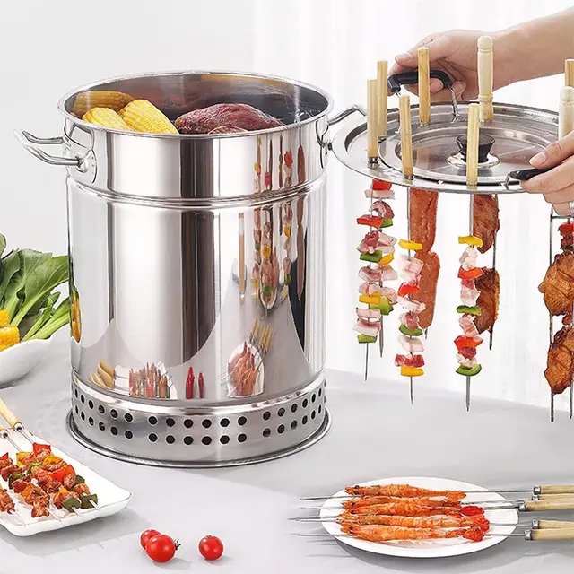 taygate barril asador vertical 38cm