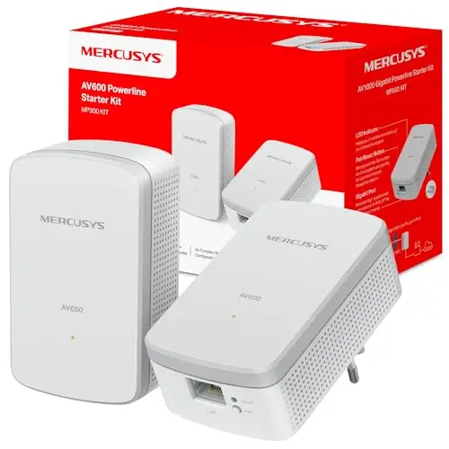 mercusys mp300 kit powerline av600