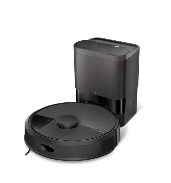 iRobot Roomba 105 Combo y Base AutoEmpty con autovaciado de 75 días, Aspirador y friegasuelos, Clearview LiDAR, 7000Pa,120 mins, SmartScrub, Evita obstáculos,Recarga y reanuda,App, 3 Modos Limpieza_N