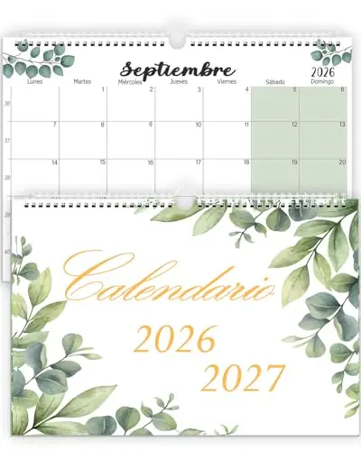 qupuce calendario 2026-2027 pared 18