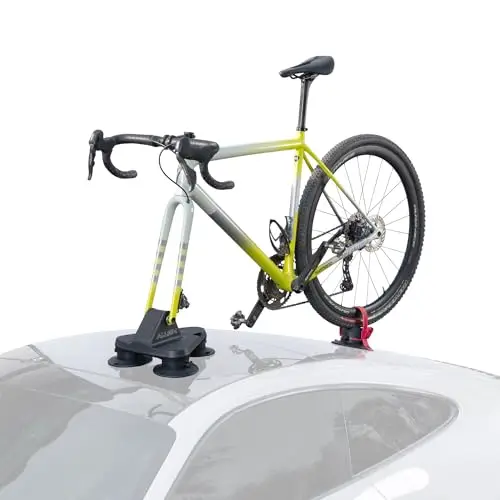 Allen Smart Suction™ GO: PORTABICICLETAS Compacto para 1 Bicicleta