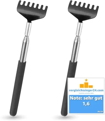tk gruppe rascador espalda telescópico