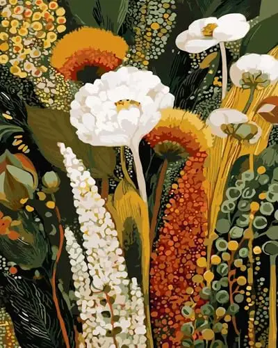 yaoyaocc kit diamante 5d flores vintage