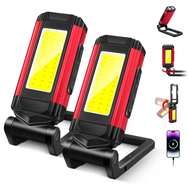 blakapoo luz trabajo led recargable