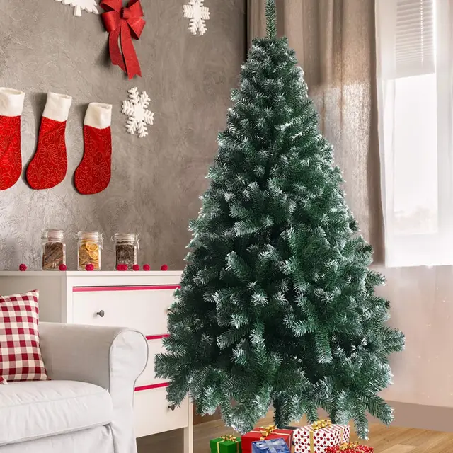 bonnlo árbol navidad 180cm pvc 650 ramas