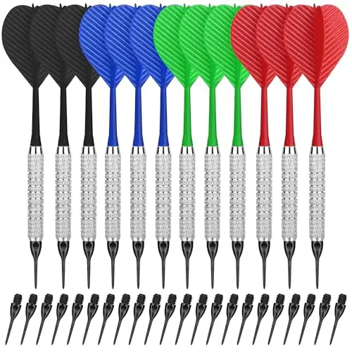 cyeelife dardos soft tip 12 uds con 100