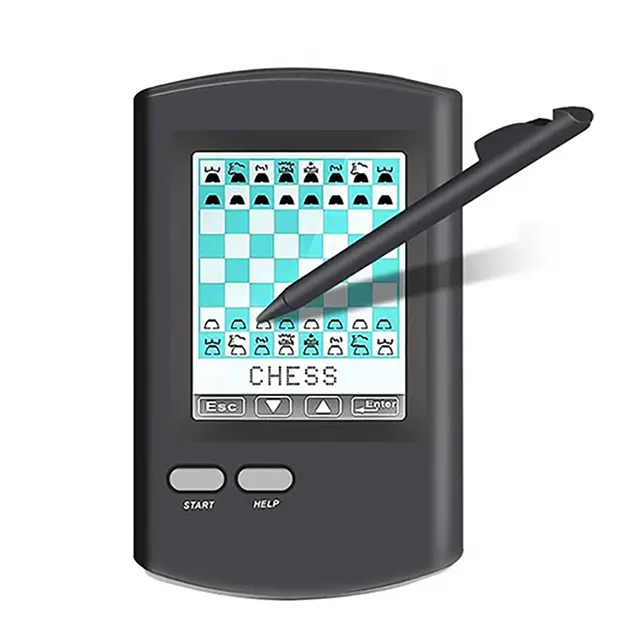 plsgkf mini ajedrez electrónico táctil