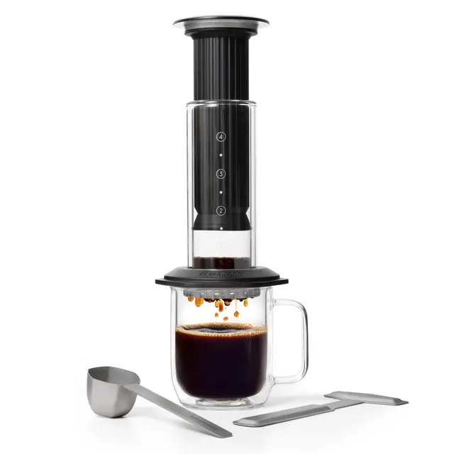 aeropress premium cafetera manual 3 en 1