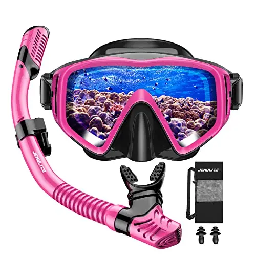 jemulice set snorkel panorámico 180°