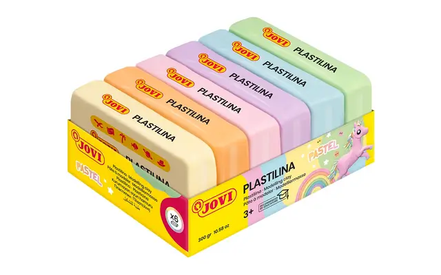 jovi 70/6p plastilina pastel