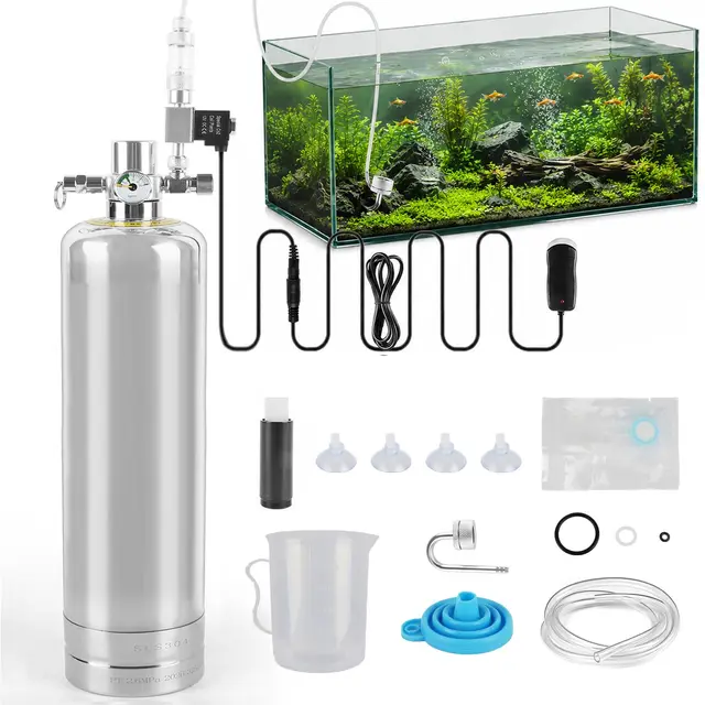 jaogaus 4l kit co2 acuario