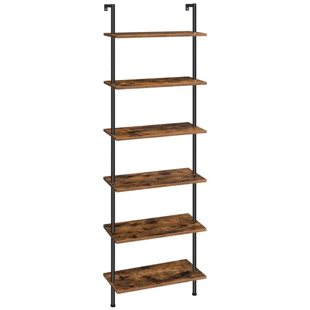 hoobro estantería escalera industrial 6