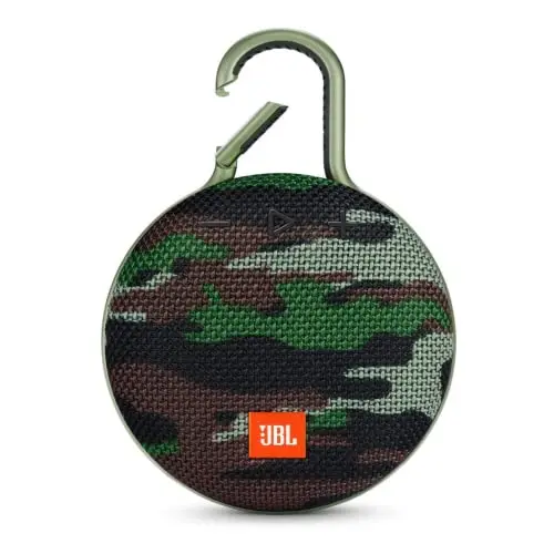 JBL - Altavoz Bluetooth inalámbrico portátil e impermeable, modelo Clip 3