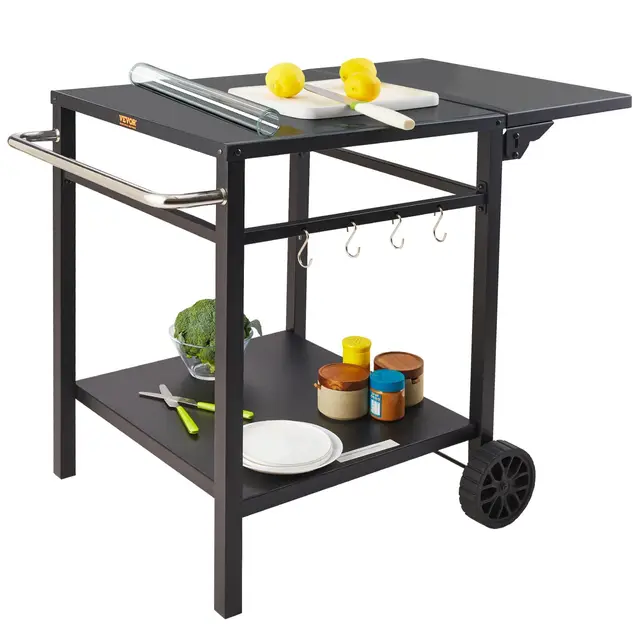 vevor carrito modular barbacoa plegable
