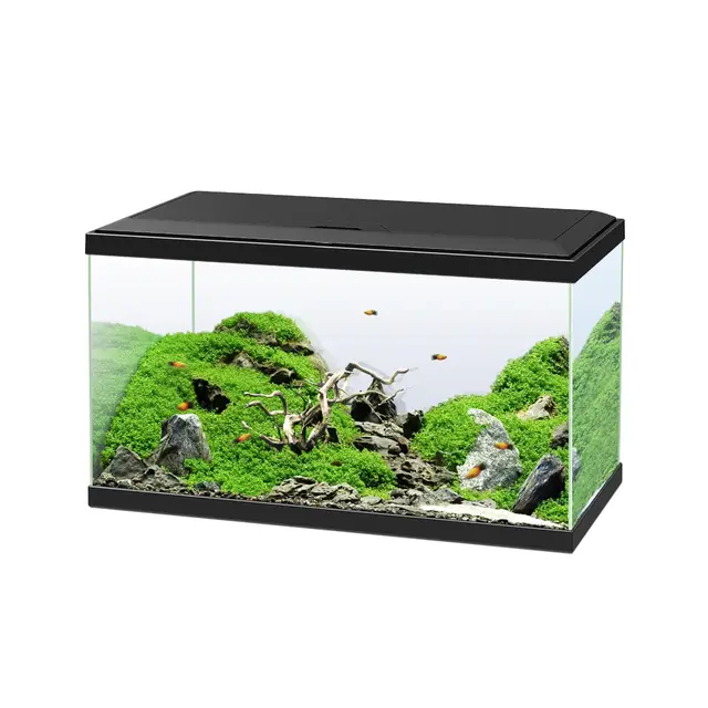 ciano acuario 60 negro 58l kit completo