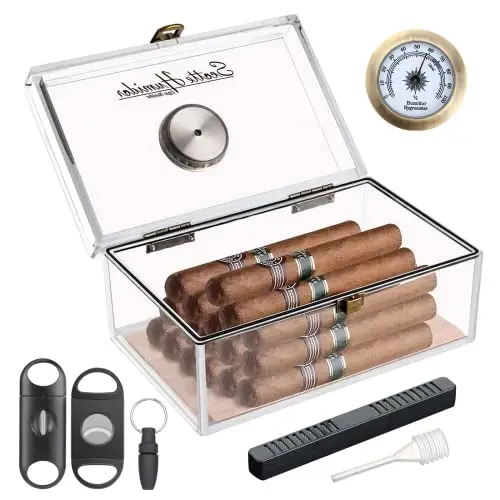 scotte humidor de viaje acrílico