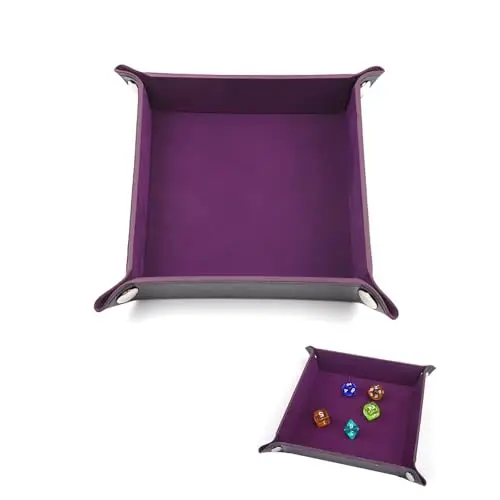 dhweku cubilete cuero plegable d&d