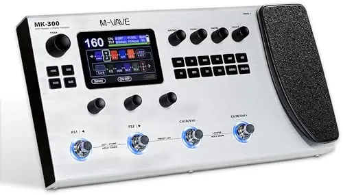 m-vave mk-300 modelador bajo guitarra