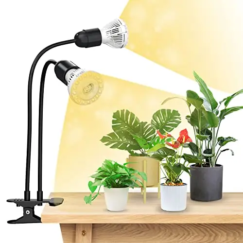 sansi 20w led grow light 2 cabezales