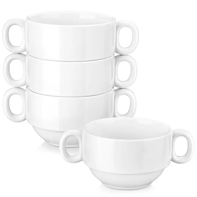 lovecasa tazón porcelana 590ml 4 uds