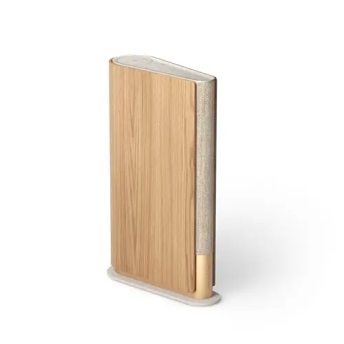 Bang & Olufsen Beosound Emerge – Altavoz Compacto de estantería con WiFi y Bluetooth, Sonido Ultra Ancho, diseño Delgado para hogar, Altavoz sostenible Certificado - Tono Oro