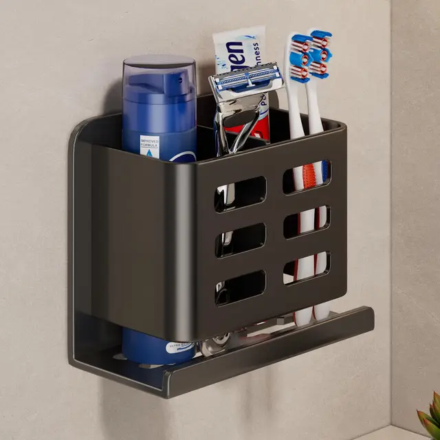 yesent de01 soporte pared cepillos